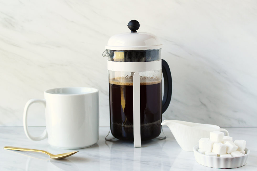 french press coffee objects - go joe bean