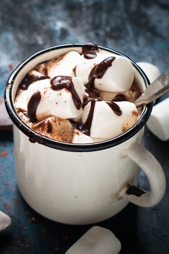 healthy hot chocolate - breakfast foods that pair well with coffee - go joe bean